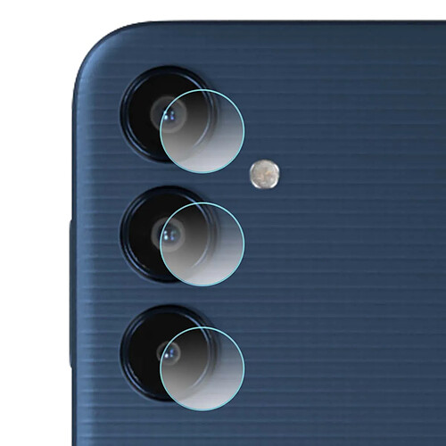 3mk 4 Lots de Protections d'Objectif Caméra pour Galaxy M35 Verre Hybride 6H Transparent