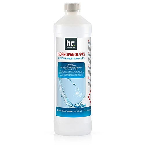 Hoefer Chemie Alcool Isopropylique 99,9% Höfer Chemie® - Bouteille de 1 L