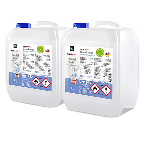 Hoefer Chemie Détergent Ultrason Microactiv® en Bidon de 5L x 2 - Nettoyage Efficace et Pratique