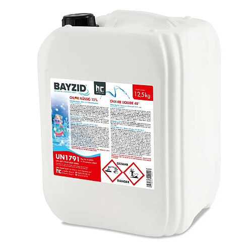 Hoefer chemie Chlore liquide piscine Bayzid - 10 L