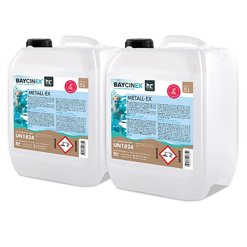 Hoefer Chemie BAYCINEX® Metall-Ex - Séquestrant Métaux pour Piscine en Bidon de 5L