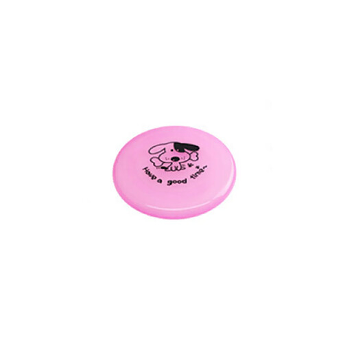 Generic Home Disque volant en plastique d'entraînement pour chiens, rose 20cm