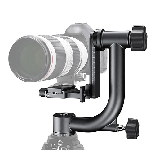 K&F Concept K&F Rotule pendulaire version standard 360 avec plaque de dégagement