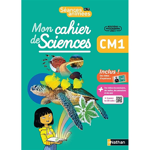Mon cahier de sciences CM1 : nouveau programme 2023