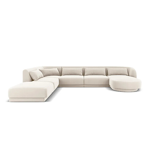 Cosmopolitan design Canapé panoramique Tulum - Beige