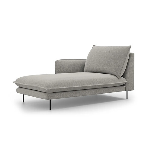 Cosmopolitan design Méridienne Vienna gauche - Gris clair