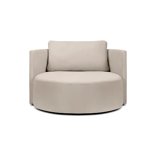 Cxl by christian lacroix Fauteuil pivotant Adam - Beige