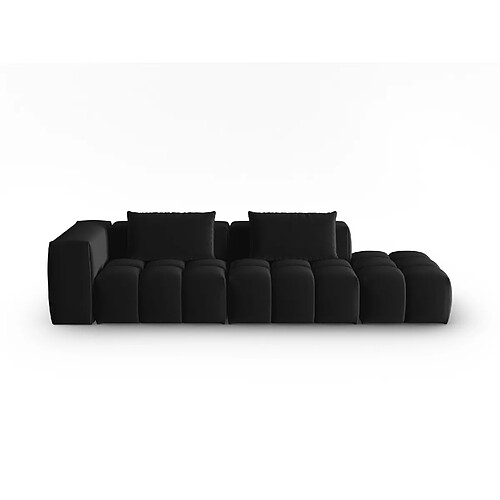 Cxl by christian lacroix canapé Lorella 3 places velours - Noir