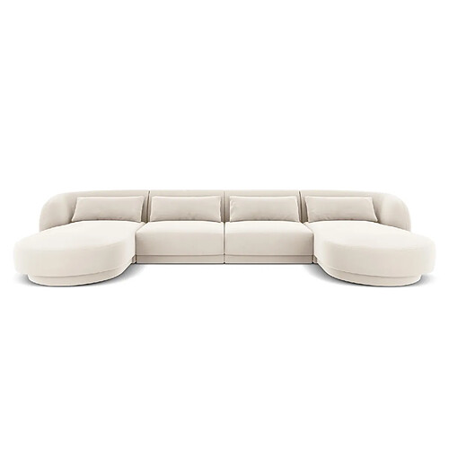 Cosmopolitan design Canapé panoramique Tulum - Beige
