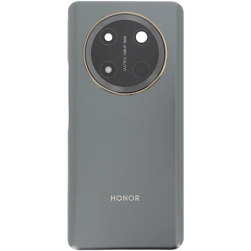 Honor Vitre arrière pour Honor Magic 7 Lite Original Service Pack Noir