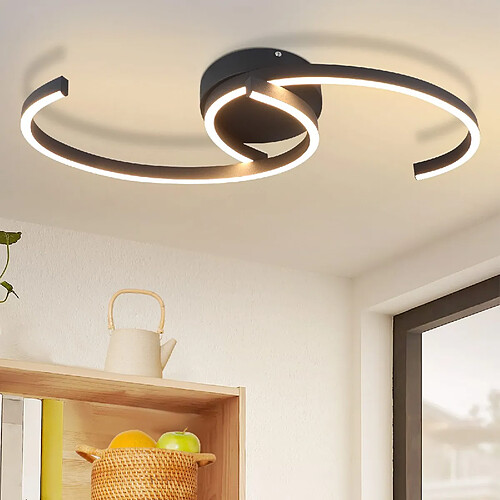 Plafonnier LED NETTLIFE salon 24W plafonnier moderne 3000K pour couloir cuisine