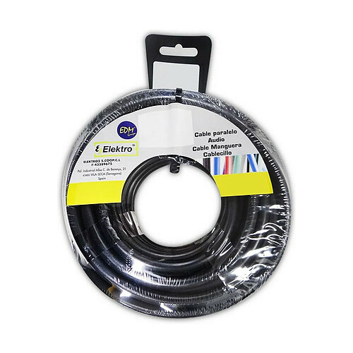 Edm Câble audio plat 2 conducteurs - 20 m