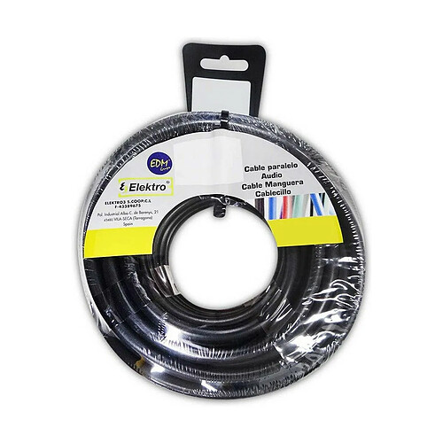 Edm câble électrique 2 conducteurs - Noir