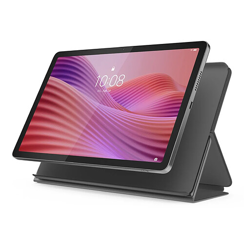 Capa Folio Compatível Lenovo Tab 10.1" Cinzento