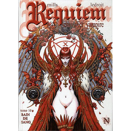 Requiem, chevalier vampire. Vol. 10. Bain de sang · Occasion