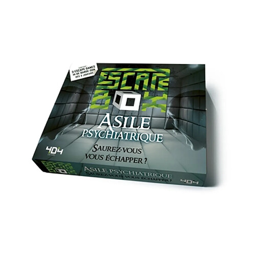Escape box asile psychiatrique : saurez-vous vous échapper ?