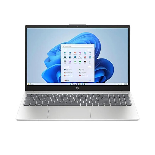 PC Portable HP 15-fc0118nf - Windows 11 - 15,6 FHD IPS - Ryzen 7-5825U - RAM 16Go - Stockage 512Go SSD - AZERTY
