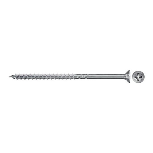 Boîte de 100 vis à bois FISCHER Power-Fast FPF II CZP Ø / Longueur au choix/Taille:Ø 6 - 120 mm