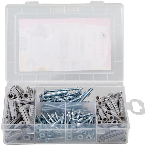 Fischer Chevilles nylon SX avec vis - 160 pièces