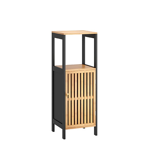 Sanless Meuble bas salle de bain - Bois clair