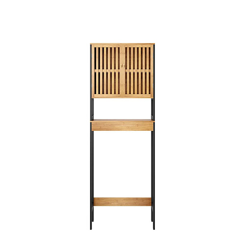 Sanless Meuble bas salle de bain – Bois clair