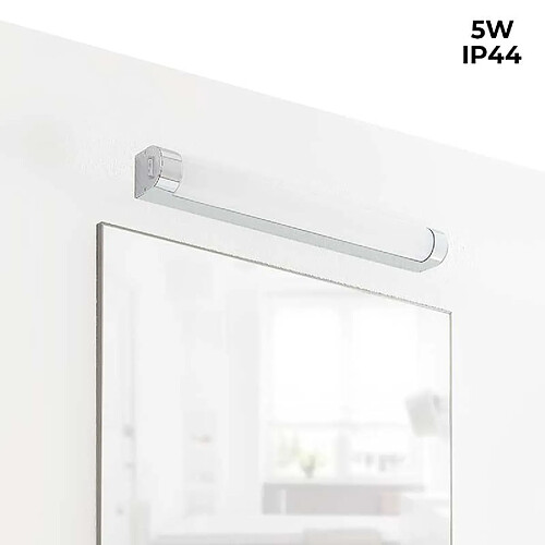 Barcelona LED Applique LED pour miroir de salle de bains - 5W- Blanc Chaud