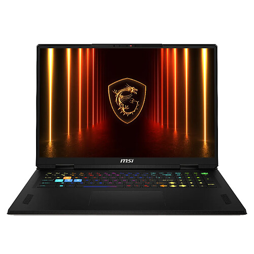 MSI Vector 18 HX AI A2XWIG-685FR : Intel Core Ultra 9 275HX - 32GB DDR5 - SSD 1TB - Nvidia RTX5080 16GB GDDR7 -18"QHD+ (2560*1600) 240Hz - Windows 11 Famille