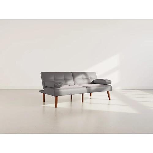 Bestmobilier Philae - Canapé convertible clic-clac 2 places - en simili