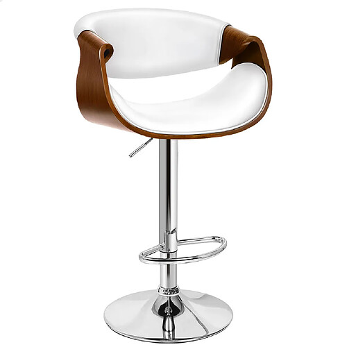 Alfordson Tabouret de bar - Blanc