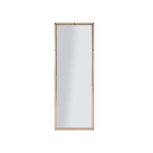 Mauro Ferretti Miroir en MDF Berlin 55 x 2 x 150 cm rose.
