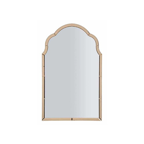 Mauro Ferretti Miroir en MDF rose Tangier 62 x 1 x 100 cm.