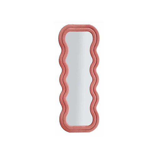 Mauro Ferretti Miroir en MDF Emily 60 x 6 x 160 cm rose.