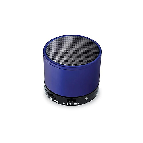 Setty Enceinte Bluetooth 3W avec Lecteur microSD Modèle Junior Portable Bleu