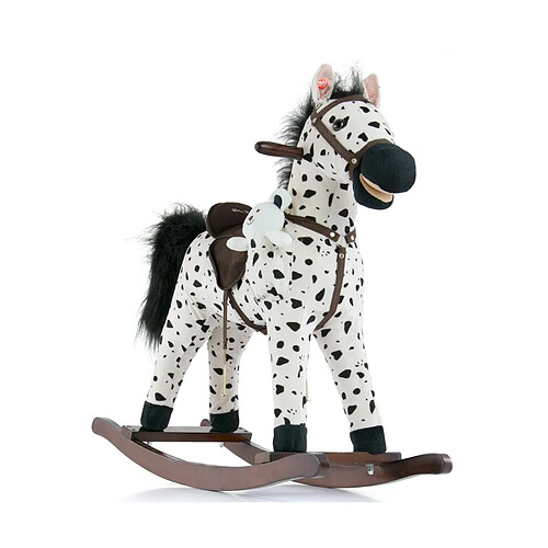 Milly mally Cheval à bascule Mustang - Marron