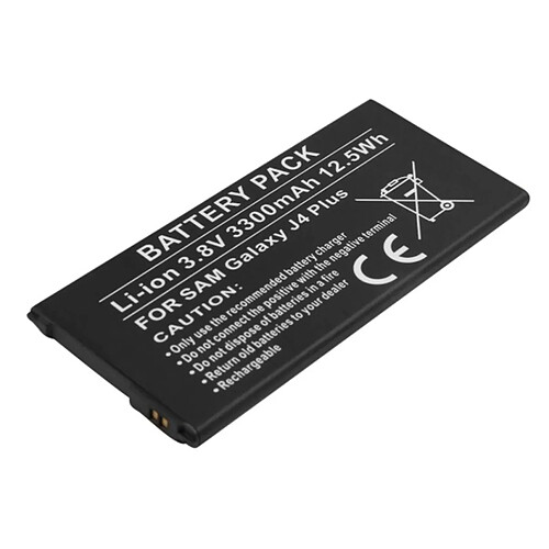 Avizar Batterie pour Samsung Galaxy J4 Plus / J6 Plus Li-ion 3.8V 3300mAh 12.5Wh Noir