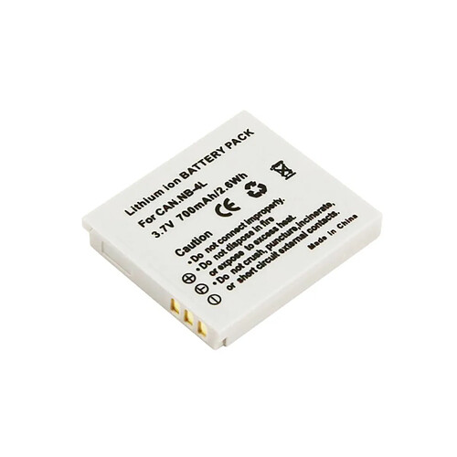 Avizar Batterie 700mAh pour Canon Digital IXUS 100 IS Li-ion 3,7V Blanc