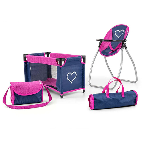 Milly mally set de poupées Elsa - Bleu