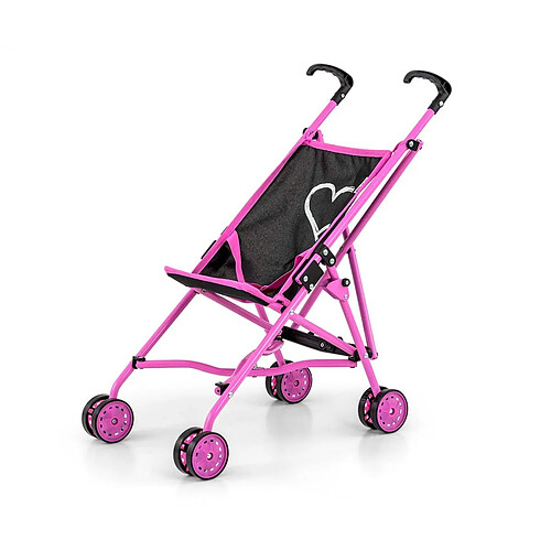 Milly mally Poussette poupée Julia Prestige - Noir