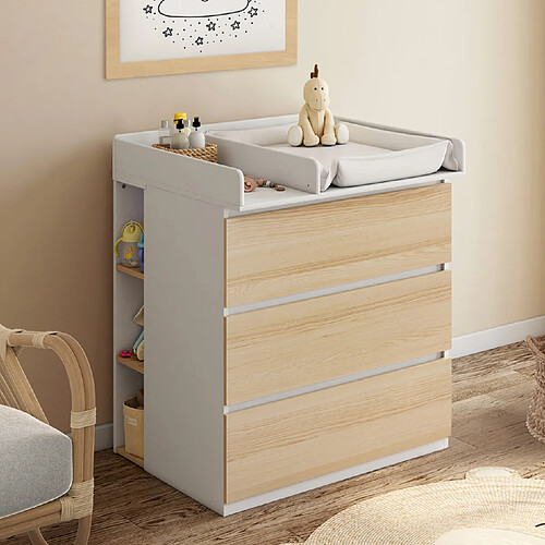 Idmarket Commode à langer AMBRE