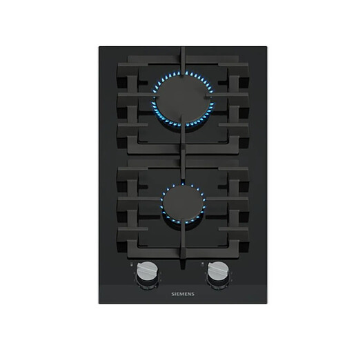 Domino gaz 30cm 2 feux noir - ER3A6BI40 - Iq700 - SIEMENS