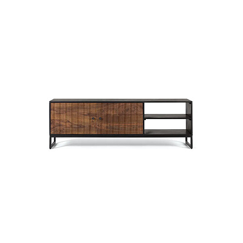 Giner y colomer Meuble TV bois métal - Marron