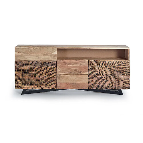 Giner y colomer Buffet bois d'acacia - Naturel