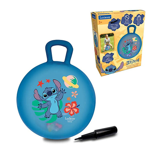 Lexibook Balle Sauteuse Gonflable Stitch 45cm