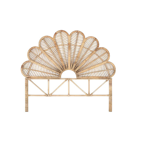 Giner y colomer Tête de lit en rotin - Marron