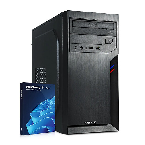 HYPER BYTE - Office PC / Ordinateur - AMD PRO 300GE - 16GO RAM - 512GO SSD - WLAN - W11 Pr