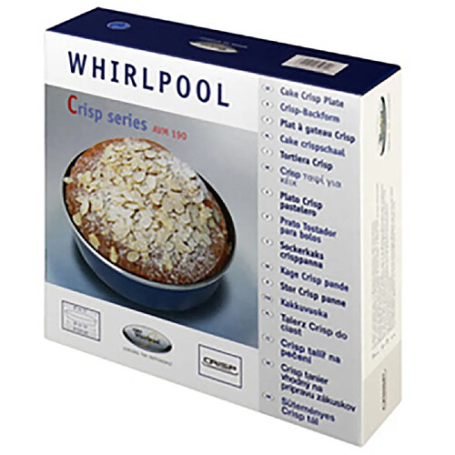 Whirlpool moule à manqué Crisp pour four