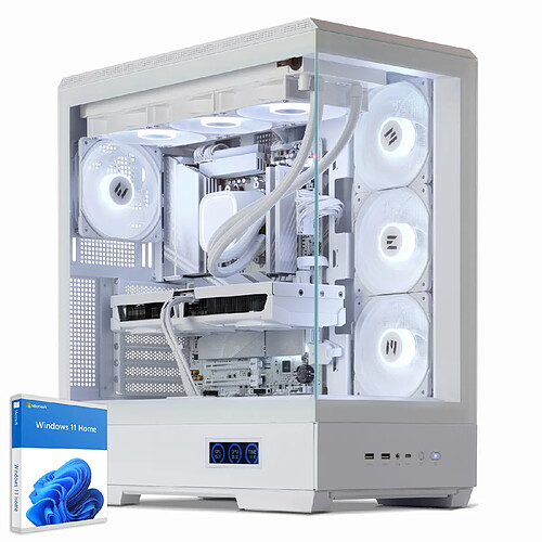 Sedatech PC Gamer XL White Edition • AMD Ryzen 7 7700X • RX 9070 XT • 32Go DDR5 • 2To SSD M.2 • Windows 11