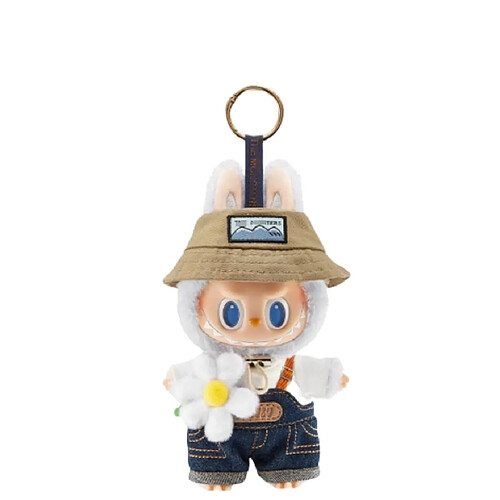 Labubu Monster poupée en peluche Spring Wild collection jouet en peluche pour enfants 17cm 2pc