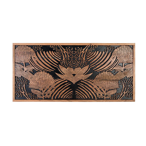 Giner y colomer Tête de lit bois acacia - Marron