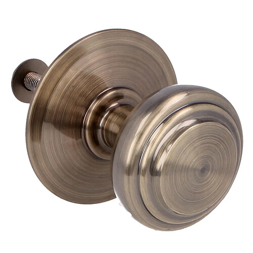 Amig Bouton de porte d'entrée - Laiton vieilli